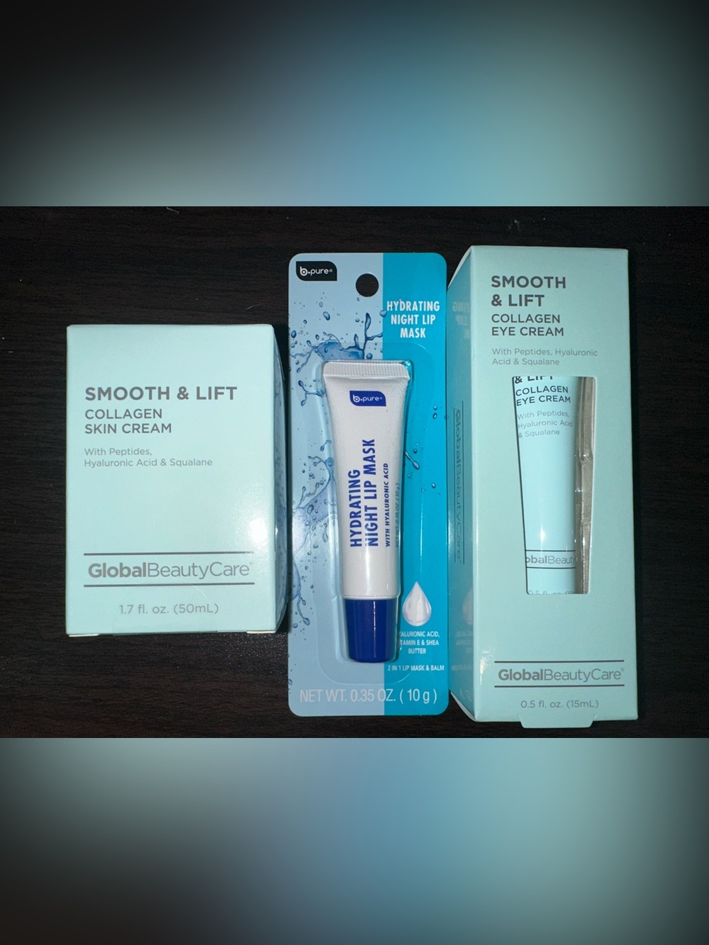 Hydrating Lip Mask and GlobalBeautyCare Set